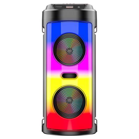 Parlante Portable Inalámbrico BT con Karaoke & LEDS