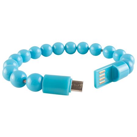 Cable Pulsera Perlada USB a micro USB