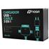 Cargador USB + Cable 3 en 1