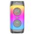 Parlante Portable Inalámbrico BT con Karaoke & LEDS