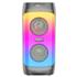 Parlante Portable Inalámbrico BT con Karaoke & LEDS